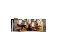 HJFCZH Art Red Wine Galsses & Grapes Prints Baby Bow Headband - Adorable Newborn Accessory for Sweet Photo Shoots & Baby Showers