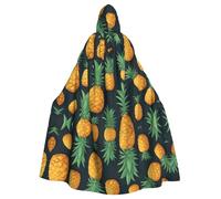 HJFCZH Be A Pineapple Picture Halloween Adult Hooded Cloak ensuring easy care and long-lasting use
