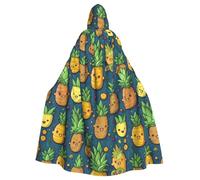 HJFCZH be a pineapple Picture Halloween Adult Hooded Cloak ensuring easy care and long-lasting use