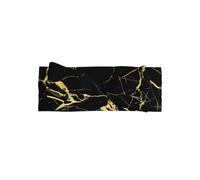 HJFCZH Black Gold Marble Prints Baby Bow Headband - Soft, Skin-Friendly Nylon Blend for Newborn Photo Shoots & Baby Shower Gifts