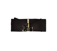HJFCZH Black Guitar Prints Baby Bow Headband - Soft, Skin-Friendly Nylon Blend for Newborn Photo Shoots & Baby Shower Gifts