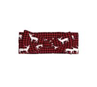 HJFCZH Buffalo Plaid Deer Prints Baby Bow Headband - High-Grade Polyester & Spandex Knit Throw for Newborns - Soft, Stretchy & Adorable for Baby Girls 0-6 Months