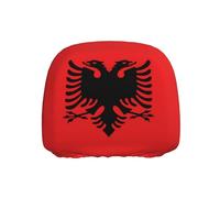 HJFCZH Car Headrest Cover 1 Pcs - Soft Breathable Elastic Fit