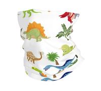 HJFCZH Cartoon Dinosaur Images Prints Multifunctional Sports Headband - Seamless Athletic Throw for Running, Hiking, Biking & Outdoor Adventures - Soft, Breathable, Quick-Dry