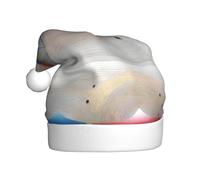 HJFCZH Chaos Theory Printing Christmas Hat for Adult Making It a Fun and Durable Gift for Men and Women