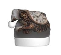 HJFCZH Clockwork Rabbit Picture Christmas Hat for Adult quality festive accessory crafted soft, lightweight