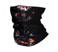 HJFCZH Cool Rottweiler Dog Art Prints Multifunctional Sport Headband - Seamless Stretchable Neck Warmer for Running, Hiking, Cycling & Beach Fun - Soft, Quick-Dry, Versatile Headwear