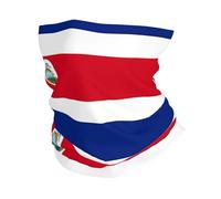 HJFCZH Costa Rica Flag Prints Multi-Functional Sport Throw - Seamless, Quick-Dry Headwear for Hiking, Cycling, and Beyond!