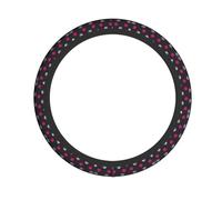 HJFCZH Crown and Lips Prints Steering Wheel Cover - Quality Neoprene Grip, Durable Non-Slip Protection for Cars, Trucks & SUVs
