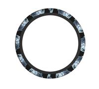 HJFCZH Crystal Ball in The Wolf's Mouth Prints Engineered Wheel Layer - Quality Neoprene for Maximum Durability & Protection