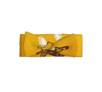 HJFCZH Cute Crying Chainsaw Prints Bow Headband Soft & Stretchy Knit for Newborns Keeps Warm & Adorable Ideal for Showers