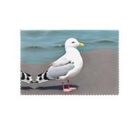 HJFCZH Cute seagull Prints Quality Table Layers - Heat Resistant Place Mat Covers， Durable 6-Piece Set with Printed Designs