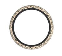 HJFCZH Dog Bones Paw Prints Thoughtful Car Accessory Gift - Quality Wheel Layer for the Driver You Love