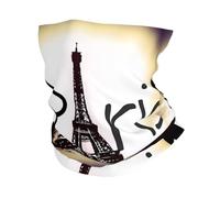 HJFCZH Eiffel Tower Love Paris Prints Performance Polyester Headband Multi-Purpose Sports Towel - Soft Breathable Quick Dry Cover