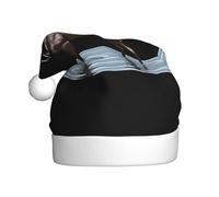 HJFCZH Elk stepping on the water Printing Christmas Hat for Adult Making It a Fun and Durable Gift for Men and Women