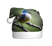 HJFCZH Ethereal nightingale bird Printing Christmas Hat for Adult Making It a Fun and Durable Gift for Men and Women