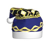 HJFCZH Fantasy Tiara Printed Christmas Hat for Adult quality festive accessory crafted soft, lightweight