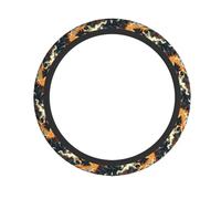 HJFCZH Fish Leap Dragon Gate Prints Thoughtful Car Accessory Gift - Quality Wheel Layer for the Driver You Love