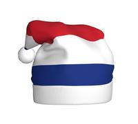 HJFCZH Flag of Costa Rica Printed Christmas Hat for Adult Soft, lightweight Holiday party use