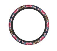 HJFCZH Flower Diamond Painting Prints Quality Steering Wheel Layer - Durable Neoprene Protection & Universal Fit