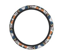 HJFCZH Flower Hummingbirds Embroidery Prints Thoughtful Car Accessory Gift - Quality Wheel Layer for the Driver You Love