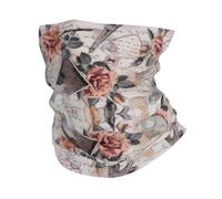 HJFCZH Flower Paris Eiffel Tower Prints Multifunctional Sports Headband - Seamless Athletic Throw for Running, Hiking, Biking & Outdoor Adventures - Soft, Breathable, Quick-Dry
