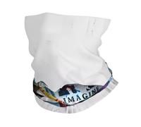 HJFCZH Graffiti Lips Prints Multifunctional Sport Headband - Seamless Stretchable Neck Warmer for Running, Hiking, Cycling & Beach Fun - Soft, Quick-Dry, Versatile Headwear