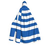 HJFCZH Gr lag Prints Hooded Cloak - Long Cape, Comfortable Throw for Cosplay & Parties