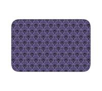 HJFCZH Haunted Mansion Prints Hem Mat 40x60 - Ultra Absorbent Polyester Bath Cover for Bathroom, Vanity, and Guest Suites - Non-Slip & Easy Care