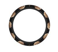 HJFCZH Hedgehog On The Stone Prints Thoughtful Car Accessory Gift - Quality Wheel Layer for the Driver You Love