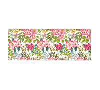 HJFCZH Hibiscus Flowers Mouse Pad 12x31.5in Extended Desk Throw