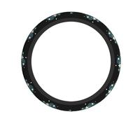 HJFCZH Hide and Seek Stars Prints Quality Steering Wheel Layer - Durable Neoprene Protection & Universal Fit