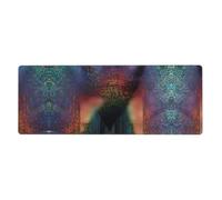 HJFCZH Holographic Dreams Mouse Pad 12x31.5in Extended Desk Throw