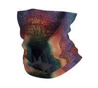 HJFCZH Holographic Dreams Prints Multi-Function Sport Throw - Seamless, Breathable, Quick-Dry Headwear for Hiking, Biking & Outdoor Adventures