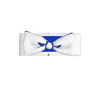 HJFCZH Israeli flag Prints Baby Bow Headband - High-Grade Polyester & Spandex Knit Throw for Newborns - Soft, Stretchy & Adorable for Baby Girls 0-6 Months