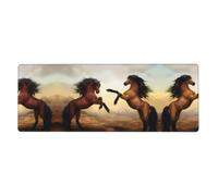 HJFCZH Jumping Horse Prints Mouse Pad 12x31.5in