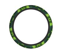 HJFCZH Lake with Boats Canoes Park Prints Thoughtful Car Accessory Gift - Quality Wheel Layer for the Driver You Love