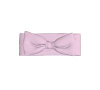 HJFCZH Light red Prints Baby Bow Headband - Soft & Stretchy Newborn Hair Accessory for Photo Shoots & Baby Shower Gifts - Gentle Knit Layer for Infants 0-6 Months