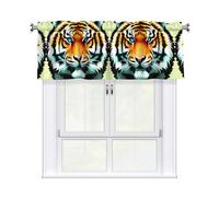 HJFCZH Little Fat Tiger Head Prints Thoughtful Housewarming Gift - 54x18 Inch Peach Skin Layer for a Cozy Kitchen