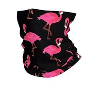 HJFCZH Lovely Pink Flamingos Prints Multi-Function Sport Throw - Seamless, Breathable, Quick-Dry Headwear for Hiking, Biking & Outdoor Adventures