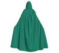 HJFCZH Malachite Green Prints Hooded Cloak - Extra Large Cape, Durable Costume Throw for Cospla