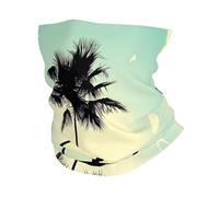 HJFCZH Married Couple Walking on The Beach Prints Multi-Functional Sport Throw - Seamless, Quick-Dry Headwear for Hiking, Cycling, and Beyond!