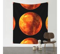HJFCZH mars planet Prints Wall Tapestry 60x51in - Artistic Home Decor Throw Blanket for Bedroom, Dorm, Beach & Picnic