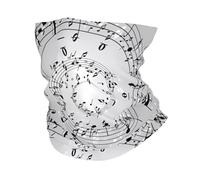 HJFCZH Music Note Wall Prints Multi-Functional Sport Throw - Seamless, Quick-Dry Headwear for Hiking, Cycling, and Beyond!