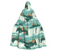 HJFCZH Niagara Falls Printing Halloween Adult Hooded Cloak is a super large, comfortable, and durable cloak