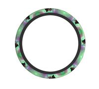HJFCZH Northern Lights Bear Prints Thoughtful Car Accessory Gift - Quality Wheel Layer for the Driver You Love