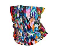 HJFCZH Origami Multicolor Papercraft Cranes Prints Multifunctional Sport Headband - Seamless Stretchable Neck Warmer for Running, Hiking, Cycling & Beach Fun - Soft, Quick-Dry, Versatile Headwear
