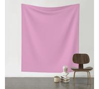 HJFCZH Pale pink Prints Wall Tapestry 60x51in - Artistic Home Decor Throw Blanket for Bedroom, Dorm, Beach & Picnic