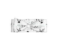 HJFCZH Panda bamboo Prints Bow Headband Soft & Stretchy Knit for Newborns Keeps Warm & Adorable Ideal for Showers