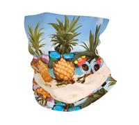 HJFCZH Pineapple Fruit Sunglasses Sand Beach Prints Performance Polyester Headband Multi-Purpose Sports Towel - Soft Breathable Quick Dry Cover